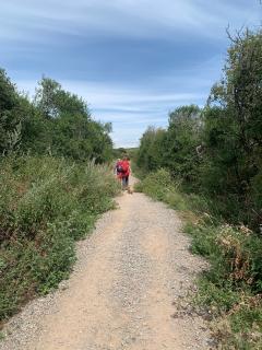 Approaching Exceat, end of day 2